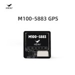 Hglrc M100-5883 Gps Module with Ceramic Antenna on Board Led Display 21x21mm for Rc Airplane Long Range